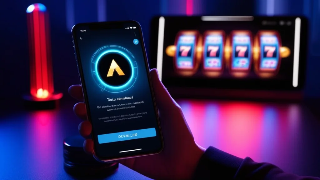 Téléchargement sécurisé de Spinanga sur un smartphone Android